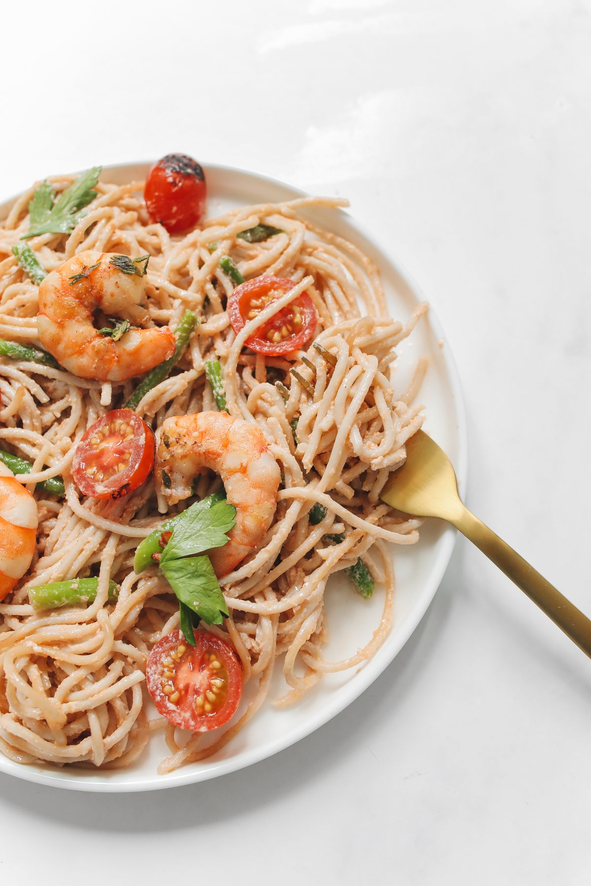 Seafood linguine